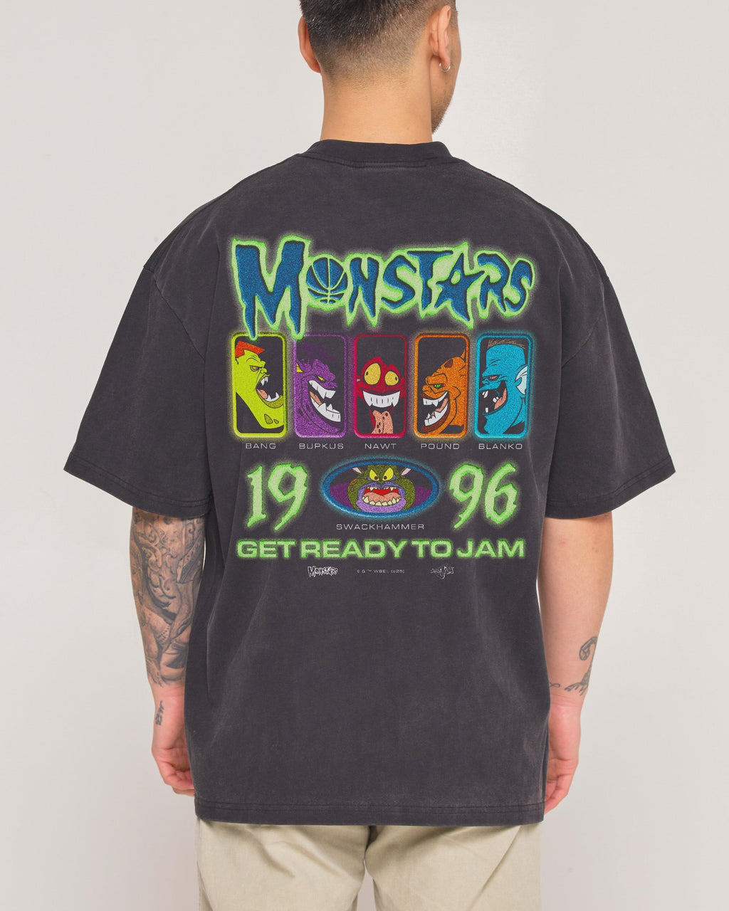 Monstars '96 Oversized - Adult & Kids T-Shirts, Sweatshirts & Hoodies apparel design preview 1