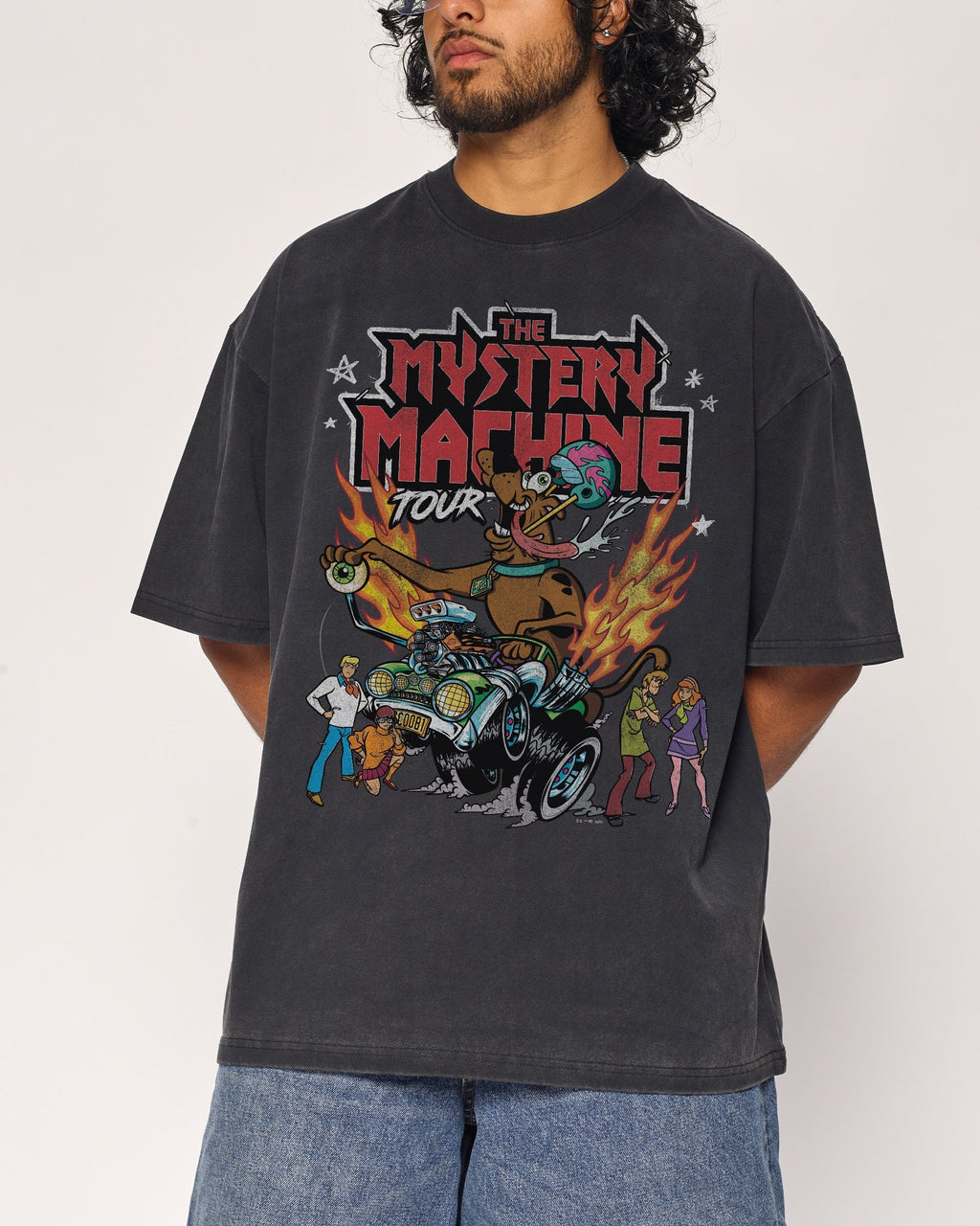 The Mystery Machine Tour Oversized - Adult & Kids T-Shirts, Sweatshirts & Hoodies apparel design preview 1