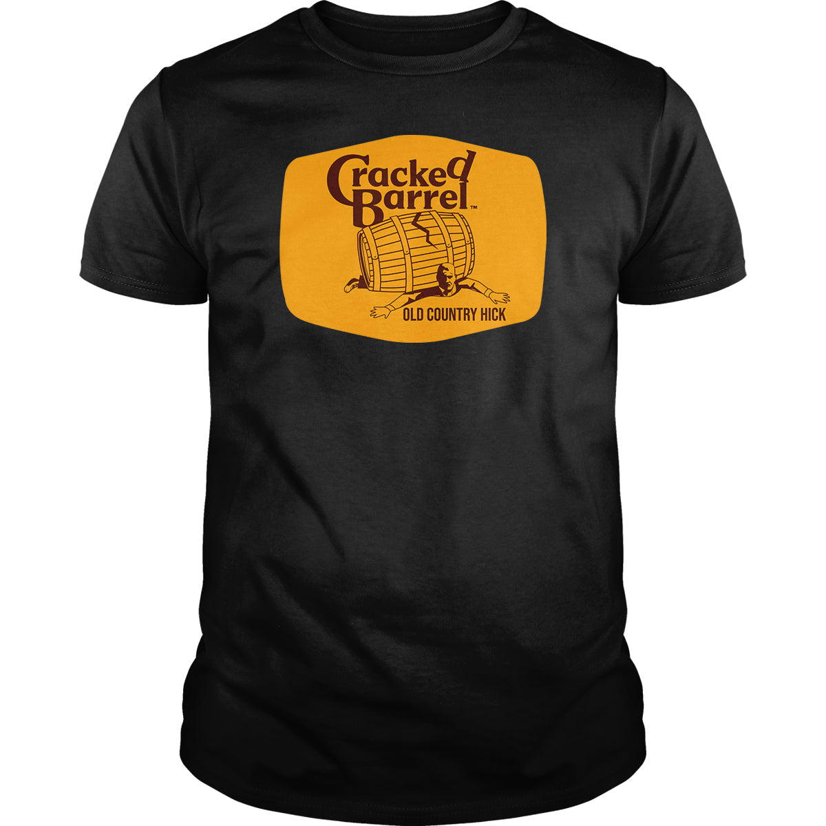 Cracked Barrel Old Country Hick - Adult & Kids T-Shirts, Sweatshirts & Hoodies apparel design preview 1