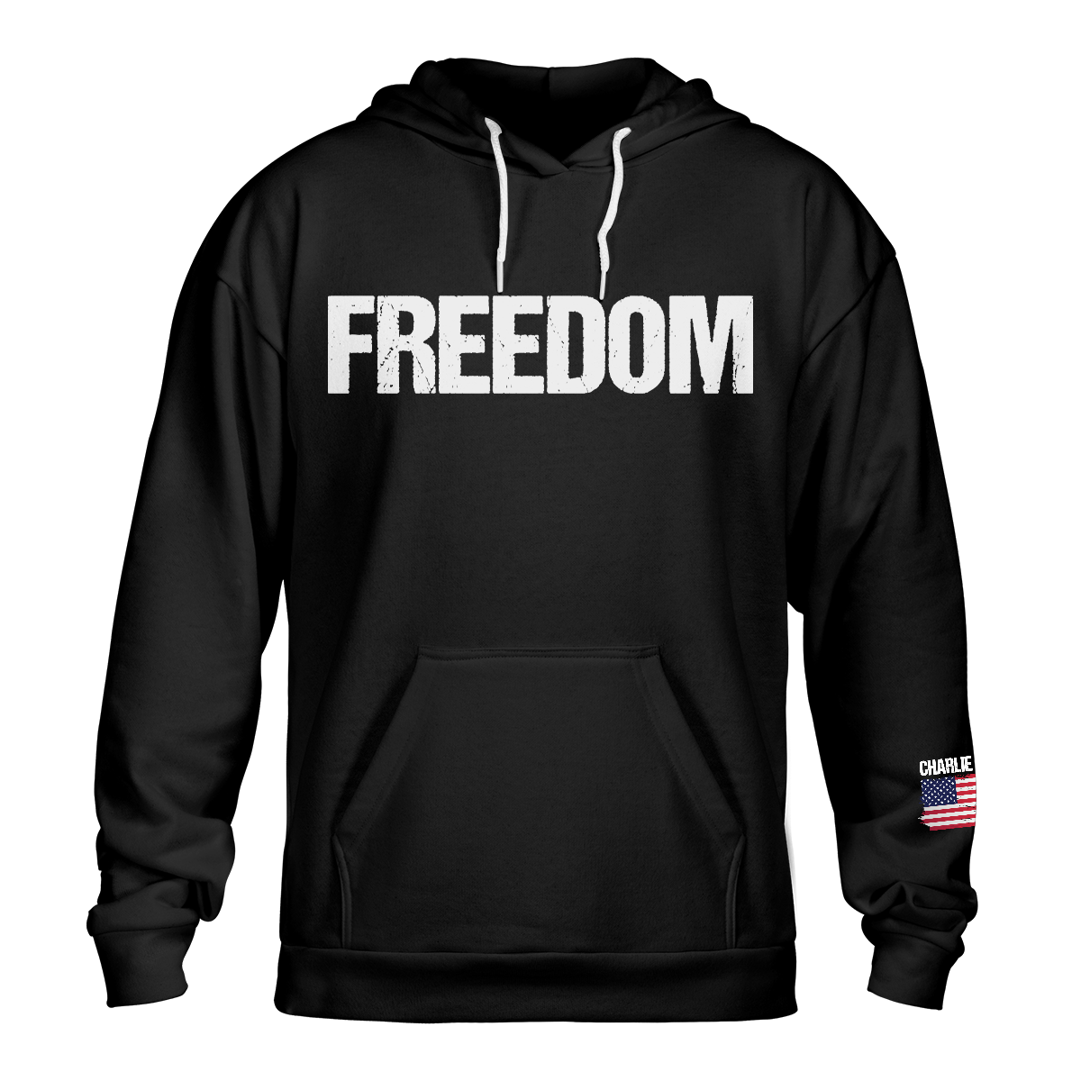 Freedom Charlie Kirk 3 - Adult & Kids T-Shirts, Sweatshirts & Hoodies apparel design preview 1