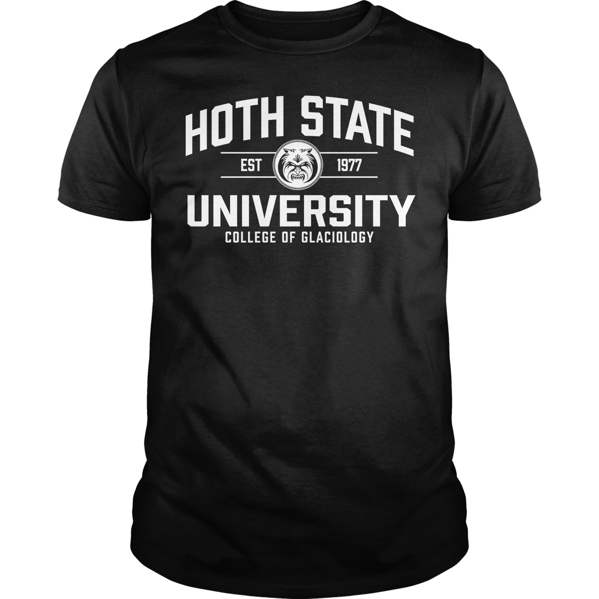 Hoth State University - Adult & Kids T-Shirts, Sweatshirts & Hoodies apparel design preview 1