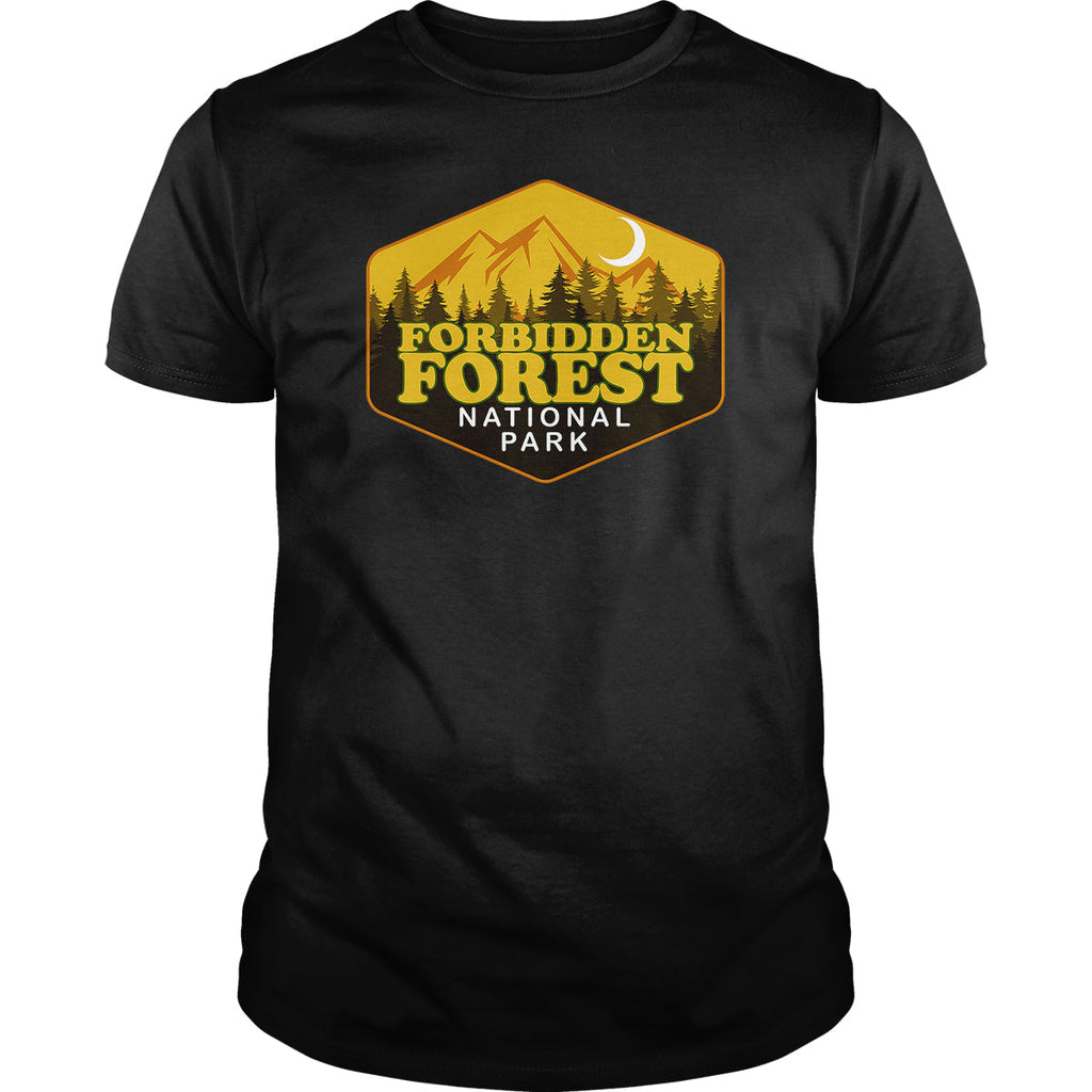 Forbidden Forest National Park - Adult & Kids T-Shirts, Sweatshirts & Hoodies apparel design preview 1