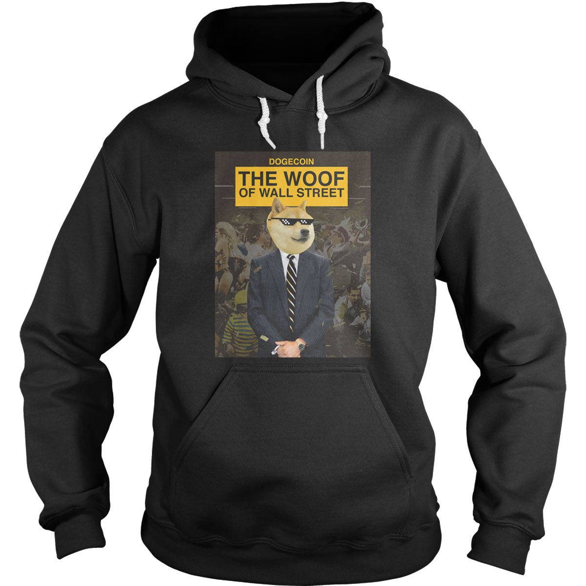 The Woof Of Wall Street - Adult & Kids T-Shirts, Sweatshirts & Hoodies apparel design preview 1