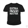 Extra Lives Matter - Adult & Kids T-Shirts, Sweatshirts & Hoodies apparel design preview 1