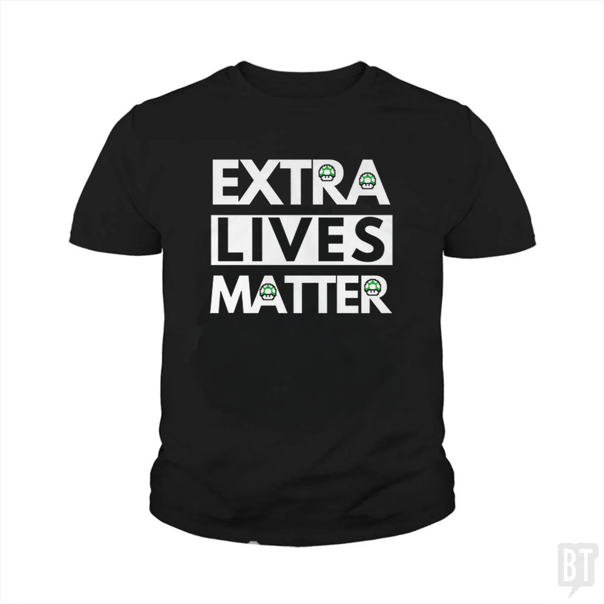 Extra Lives Matter - Adult & Kids T-Shirts, Sweatshirts & Hoodies apparel design preview 1