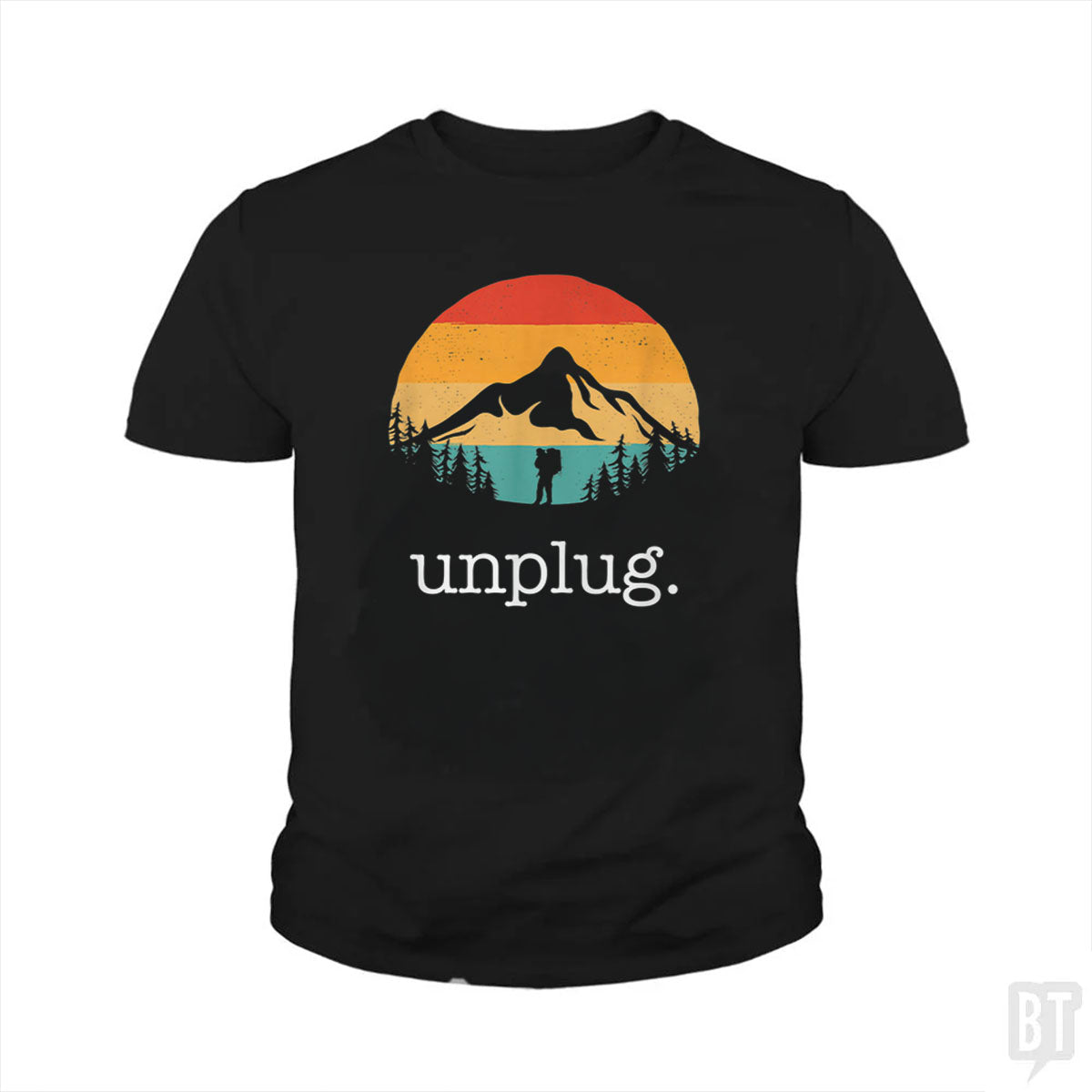 Unplug - Adult & Kids T-Shirts, Sweatshirts & Hoodies apparel design preview 1