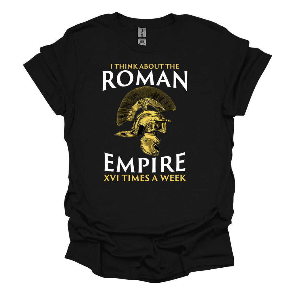 I Think About The Roman Empire XVI Times - Adult & Kids T-Shirts, Sweatshirts & Hoodies apparel design preview 1