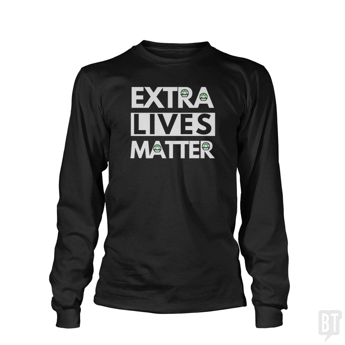 Extra Lives Matter - Adult & Kids T-Shirts, Sweatshirts & Hoodies apparel design preview 1