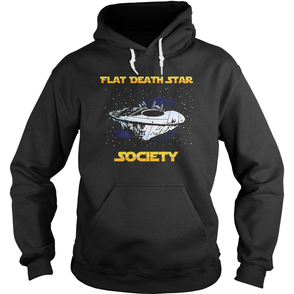 Flat Death Star Society - Adult & Kids T-Shirts, Sweatshirts & Hoodies apparel design preview 1