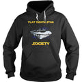 Flat Death Star Society - Adult & Kids T-Shirts, Sweatshirts & Hoodies apparel design preview 1