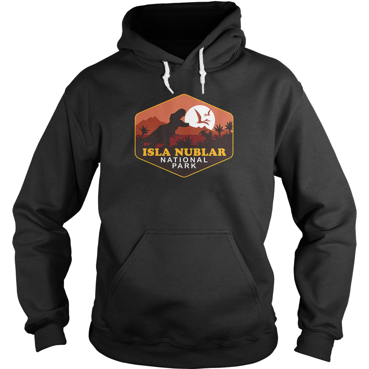 Isla Nublar National Park - Adult & Kids T-Shirts, Sweatshirts & Hoodies apparel design preview 1