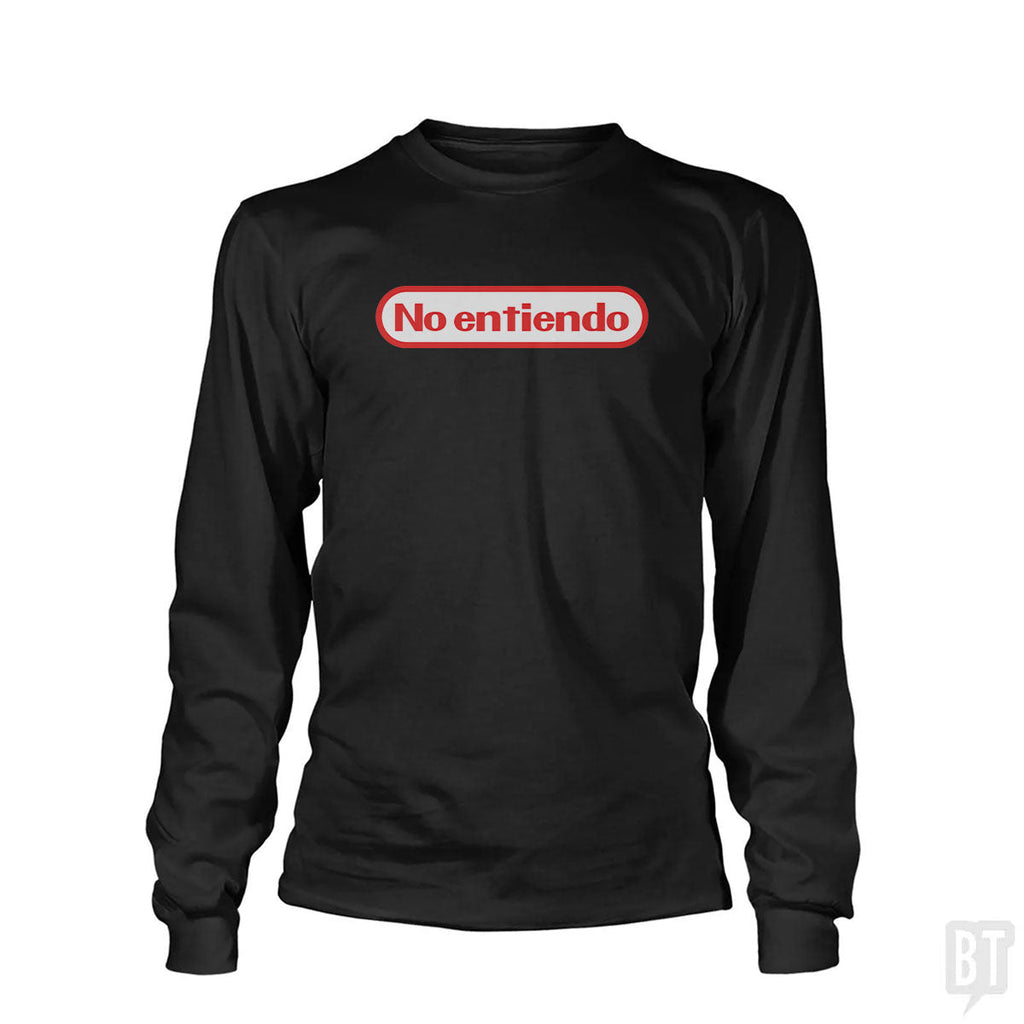 No Entiendo - Adult & Kids T-Shirts, Sweatshirts & Hoodies apparel design preview 1
