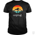 Unplug - Adult & Kids T-Shirts, Sweatshirts & Hoodies apparel design preview 1