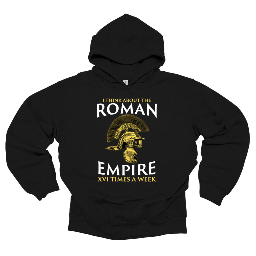 I Think About The Roman Empire XVI Times - Adult & Kids T-Shirts, Sweatshirts & Hoodies apparel design preview 1