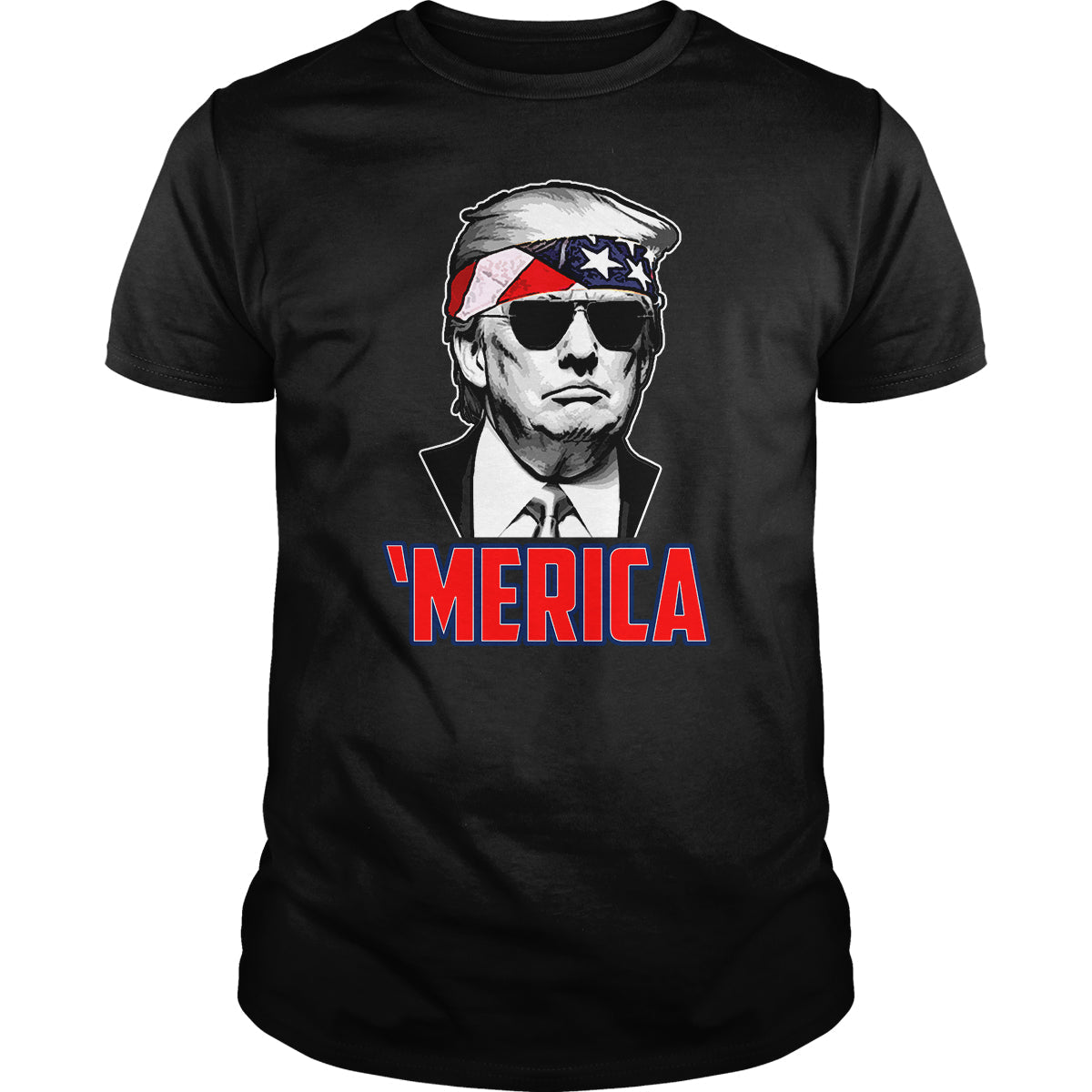 Trump Merica - Adult & Kids T-Shirts, Sweatshirts & Hoodies apparel design preview 1
