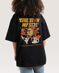 Time is on My Side Front and Back Oversized - Adult & Kids T-Shirts, Sweatshirts & Hoodies apparel design preview 1