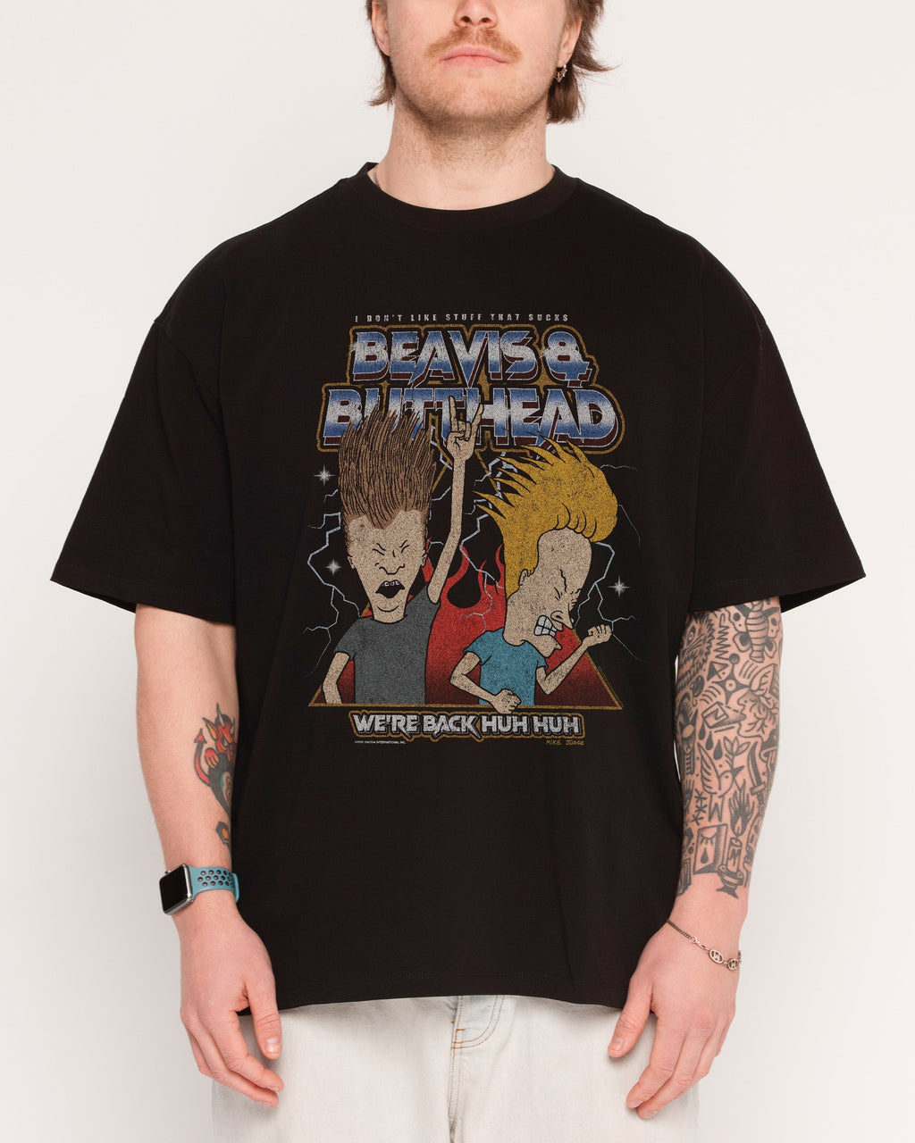 Heh Metalheads Oversized - Adult & Kids T-Shirts, Sweatshirts & Hoodies apparel design preview 1