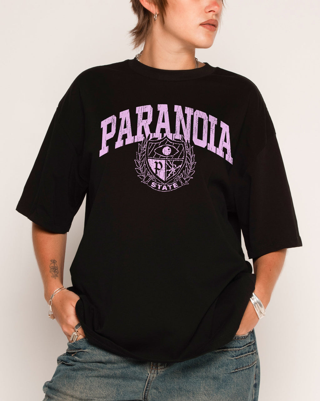 Paranoia State Oversized - Adult & Kids T-Shirts, Sweatshirts & Hoodies apparel design preview 1