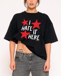 I Hate It Here Boxy Crop - Adult & Kids T-Shirts, Sweatshirts & Hoodies apparel design preview 1