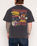 Burger World Oversized - Adult & Kids T-Shirts, Sweatshirts & Hoodies apparel design preview 1