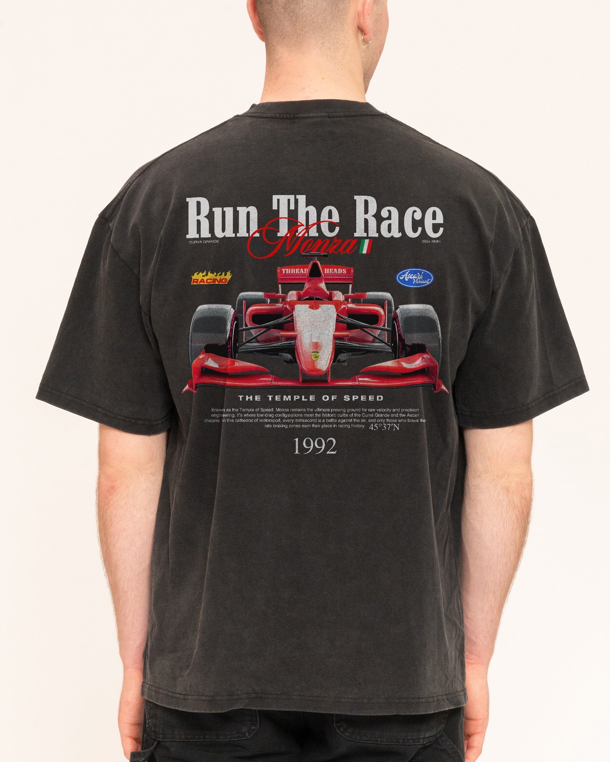 Run the Race Oversized - Adult & Kids T-Shirts, Sweatshirts & Hoodies apparel design preview 1