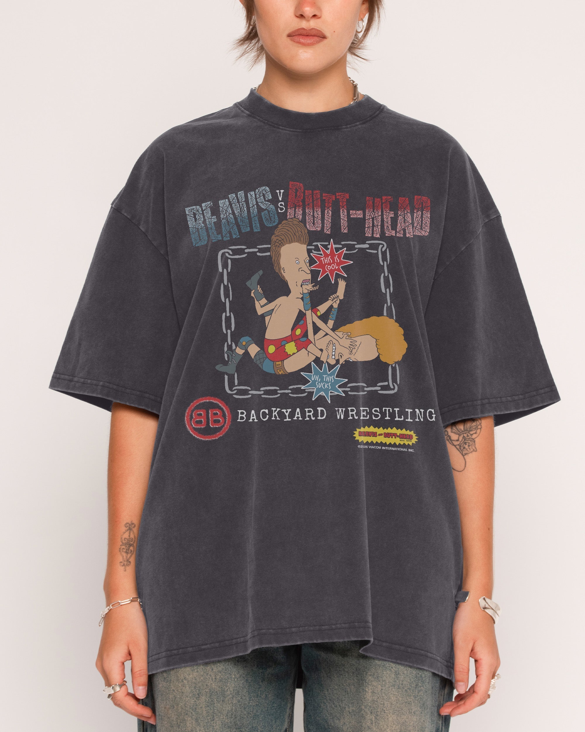 Backyard Wrestling Wash - Adult & Kids T-Shirts, Sweatshirts & Hoodies apparel design preview 1