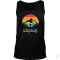 Unplug Tank Top - Adult & Kids T-Shirts, Sweatshirts & Hoodies apparel design preview 1