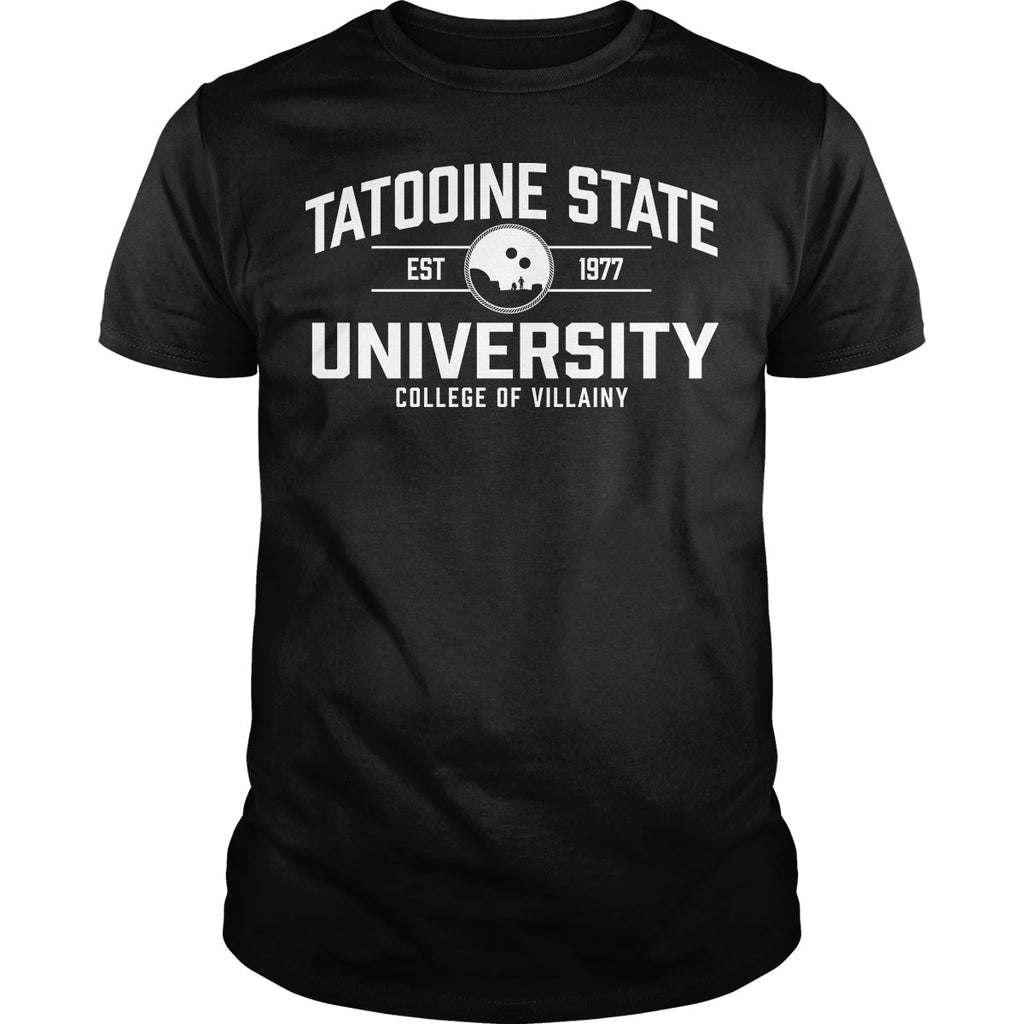 Tatooine State College of Villainy - Adult & Kids T-Shirts, Sweatshirts & Hoodies apparel design preview 1