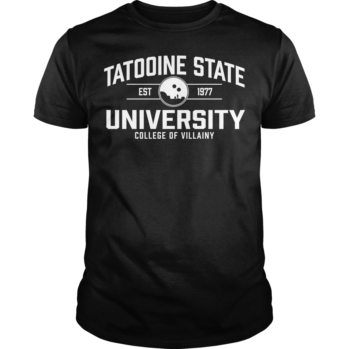 Tatooine State College of Villainy - Adult & Kids T-Shirts, Sweatshirts & Hoodies apparel design preview 1