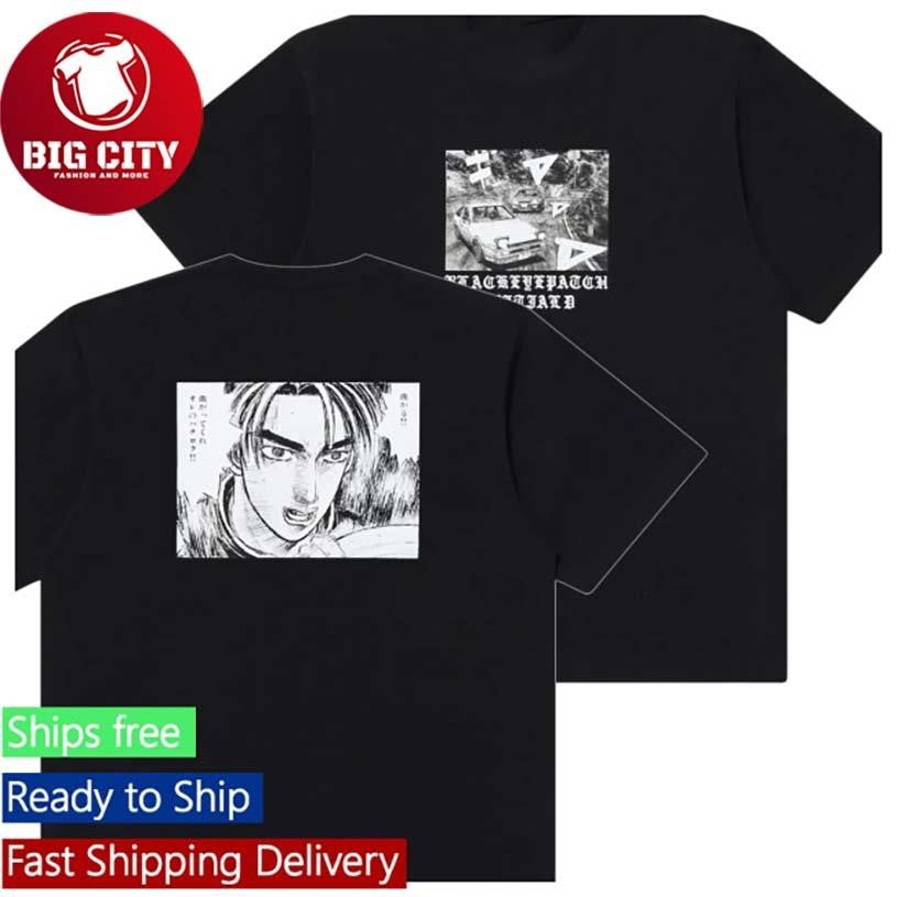 Blackeyepatch Initial D Two Sided - Adult & Kids T-Shirts, Sweatshirts & Hoodies apparel design preview 1