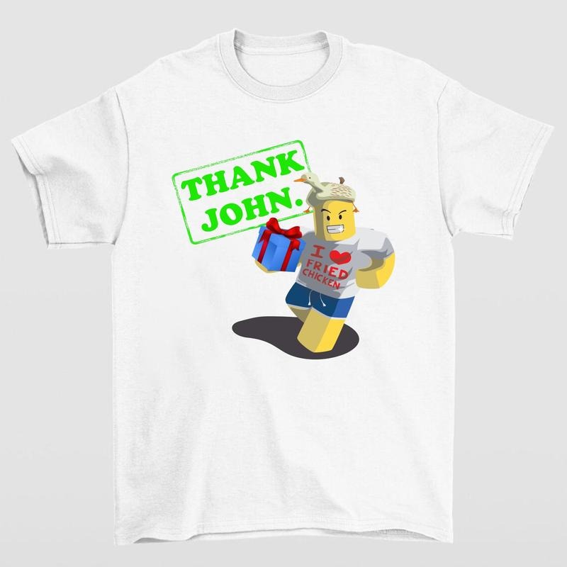 Blame John I Love Fried Chicken Funny Meme - Adult & Kids T-Shirts, Sweatshirts & Hoodies apparel design preview 1