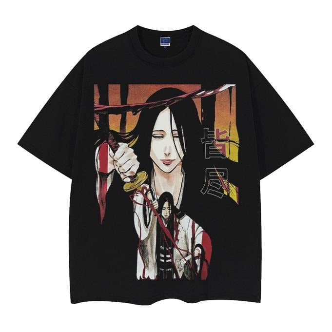 Bleach "Retsu Unohana" Heavyweight Vintage 100% - Adult & Kids T-Shirts, Sweatshirts & Hoodies apparel design preview 1