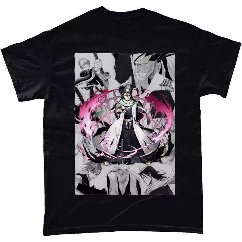 Bleach BYAKUYA BANKAI Manga Strip Anime ALL SIZES - Adult & Kids T-Shirts, Sweatshirts & Hoodies apparel design preview 1
