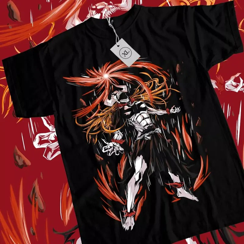 Bleach Ichigo Kurosaki Manga Strip Horror Anime All - Adult & Kids T-Shirts, Sweatshirts & Hoodies apparel design preview 1