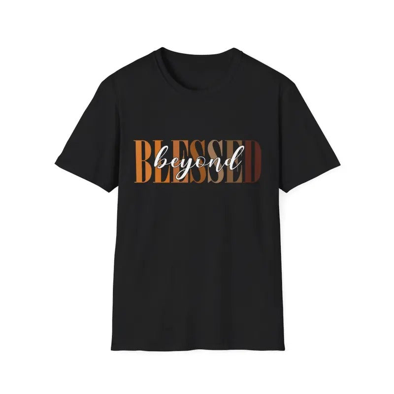 Blessed Cute Heart Letter Print Sayings Casual Short - Adult & Kids T-Shirts, Sweatshirts & Hoodies apparel design preview 1