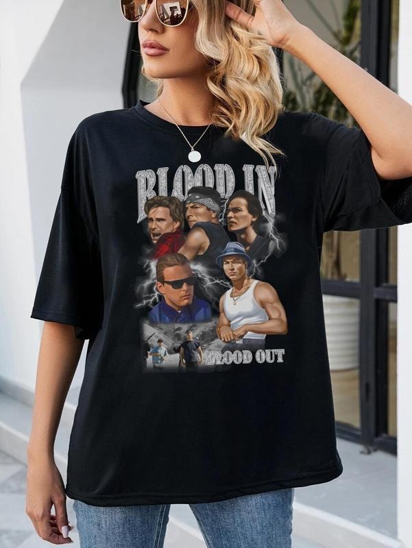 Blood Out Miklo Lover Paco Damian Chapa 90s Movie Her - Adult & Kids T-Shirts, Sweatshirts & Hoodies apparel design preview 1