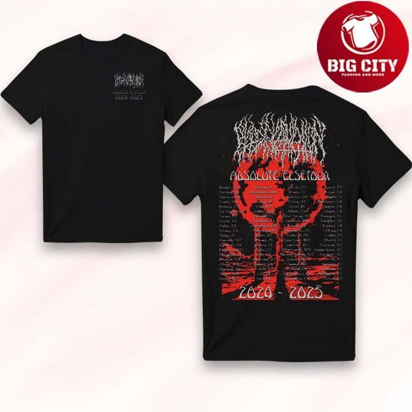 Blood Incantation World Tour 2024-2025 Two Sided - Adult & Kids T-Shirts, Sweatshirts & Hoodies apparel design preview 1