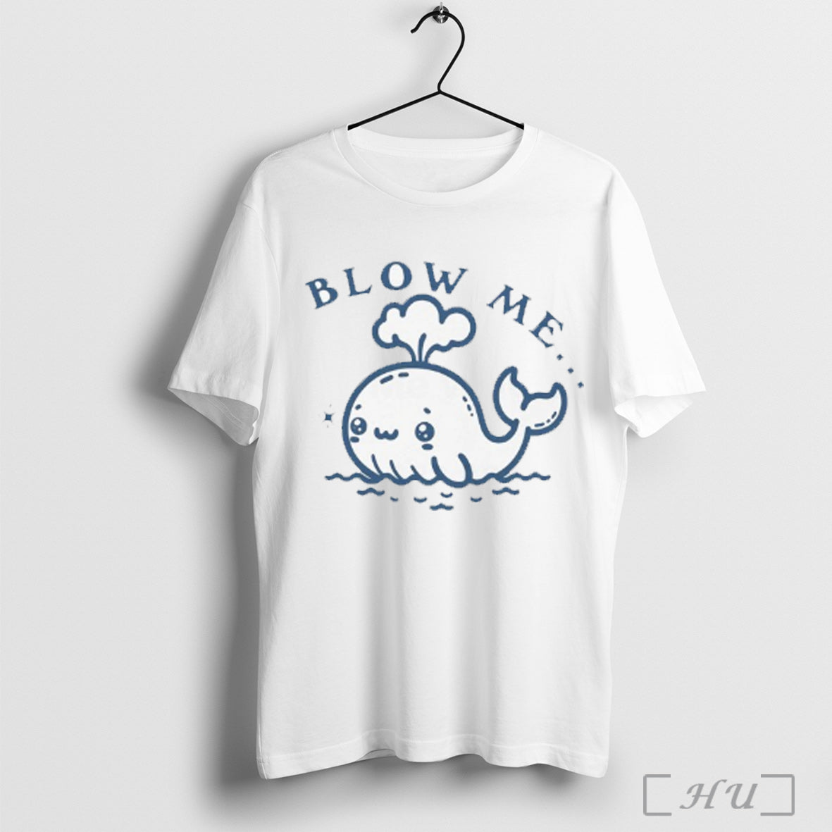 Blow Me Whale - Adult & Kids T-Shirts, Sweatshirts & Hoodies apparel design preview 1