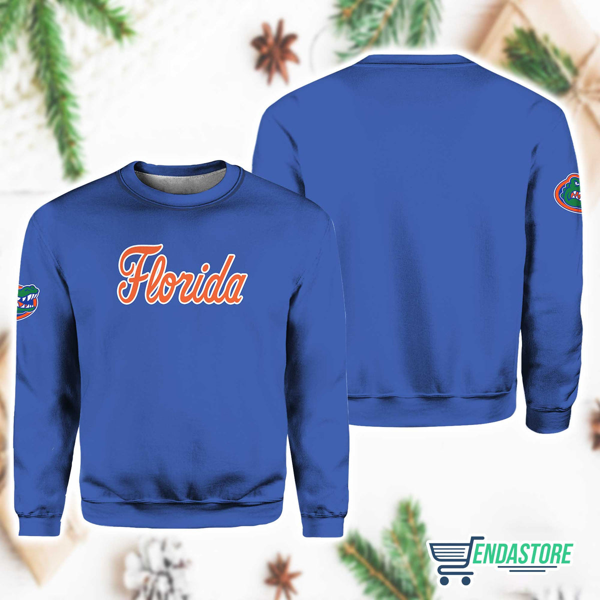 Blue- Coach Jon Sumrall Gators Sweatshirt 3D Sweater - Gift Idea product image
