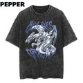 Blue Eyes Dragon Vintage Menswear Top Underwear - Adult & Kids T-Shirts, Sweatshirts & Hoodies apparel design preview 1