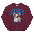 Blue Merle Aussie Dog Dad Club - Adult & Kids T-Shirts, Sweatshirts & Hoodies apparel design preview 1