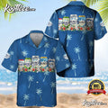 Blue Palm Tree Busch Light Hawaiian - Adult & Kids T-Shirts, Sweatshirts & Hoodies apparel design preview 1