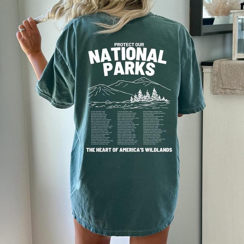 Blue Spruce National Parks Vintage DRG - Adult & Kids T-Shirts, Sweatshirts & Hoodies apparel design preview 1