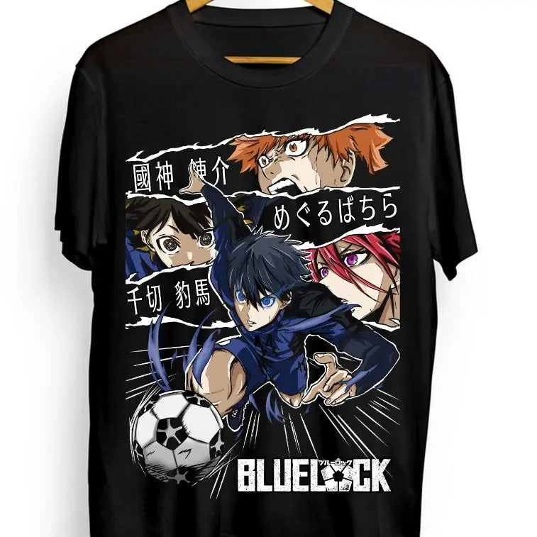 Blue Lock Kunigami Rin Itoshi Barou Shouei Meguru - Adult & Kids T-Shirts, Sweatshirts & Hoodies apparel design preview 1