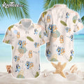 Bluey And Bingo Summer Hawaiian - Adult & Kids T-Shirts, Sweatshirts & Hoodies apparel design preview 1