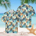 Bluey Beach Hawaii Summer Hawaiian - Adult & Kids T-Shirts, Sweatshirts & Hoodies apparel design preview 1