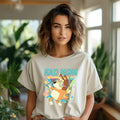 Bluey Cool Mom Club Retro Rad Chilli Heeler Family - Adult & Kids T-Shirts, Sweatshirts & Hoodies apparel design preview 1