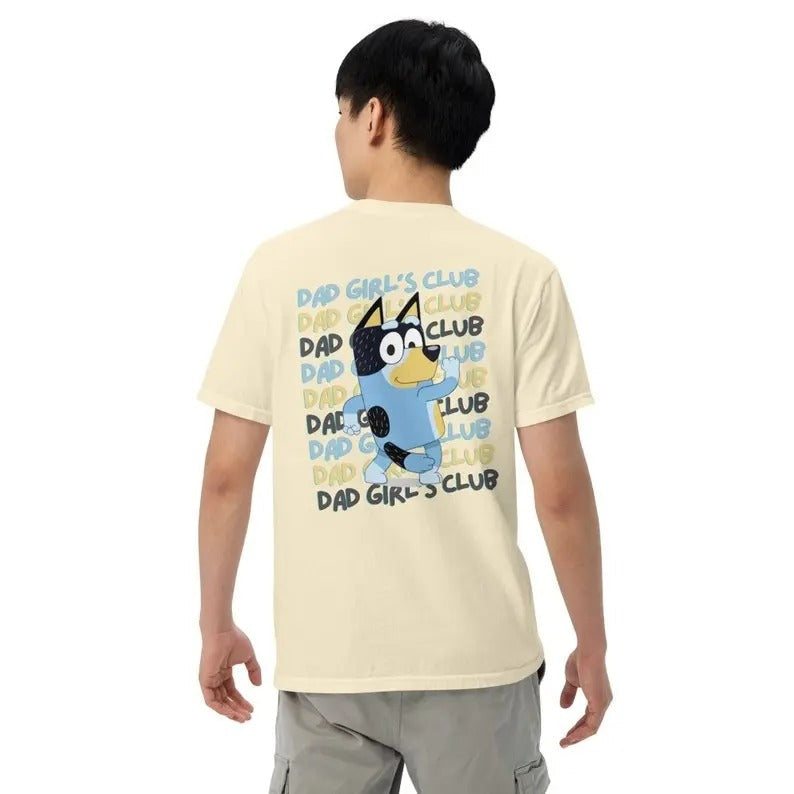 Bluey Dad Club Bandit Family - Adult & Kids T-Shirts, Sweatshirts & Hoodies apparel design preview 1