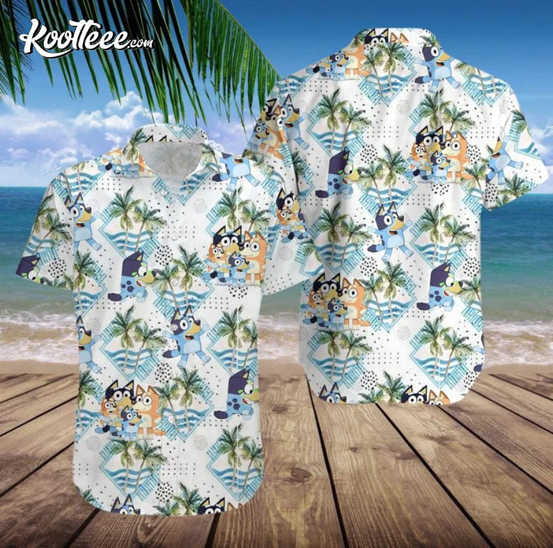 Bluey Dad Life Family Fathers' Gift Hawaiian - Adult & Kids T-Shirts, Sweatshirts & Hoodies apparel design preview 1