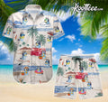 Bluey Family Hawaiian And Shorts - Adult & Kids T-Shirts, Sweatshirts & Hoodies apparel design preview 1